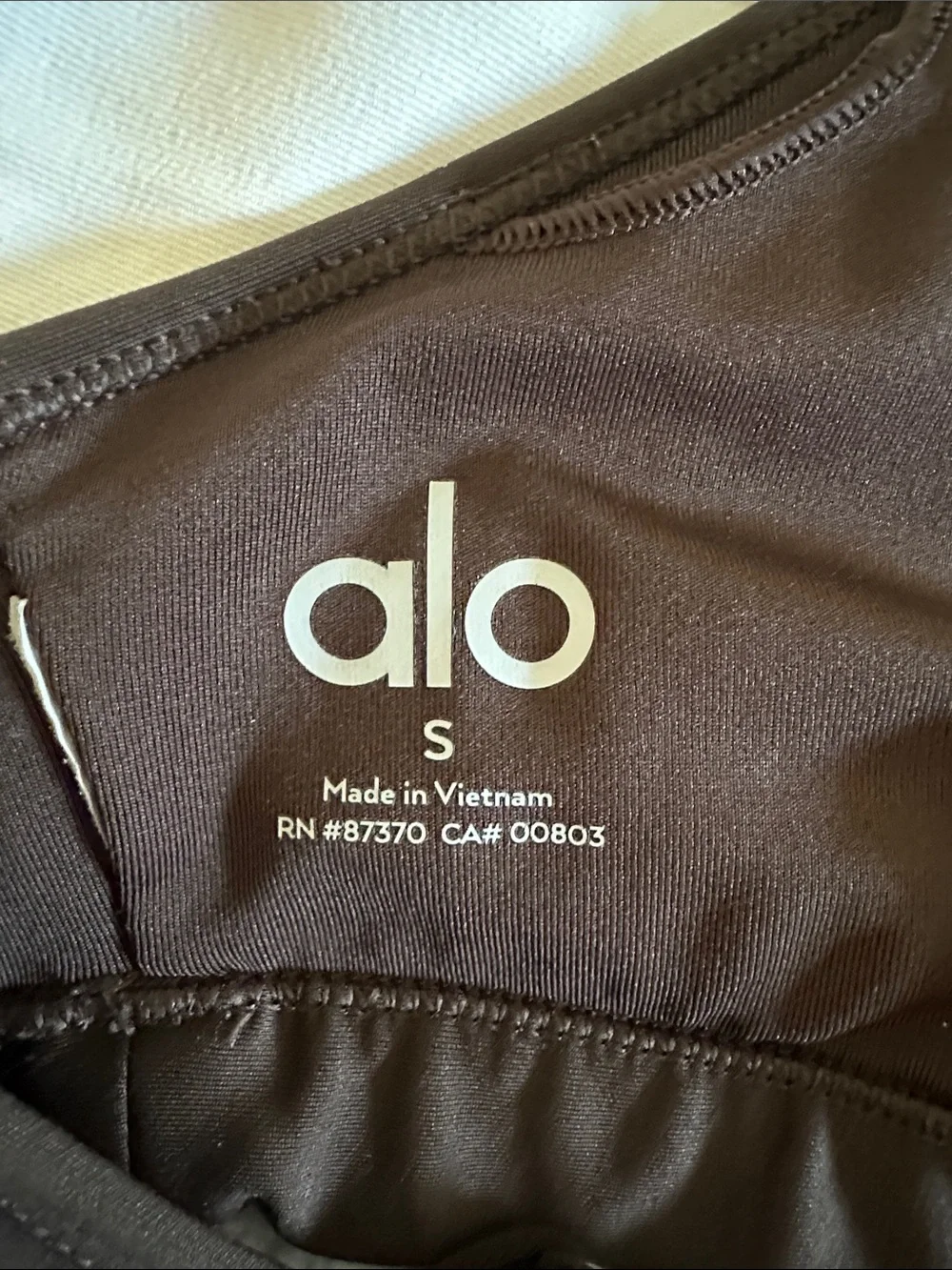 ALO Airlift Intrigue Bra Espresso
